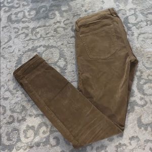 Gap skinny corduroy pants